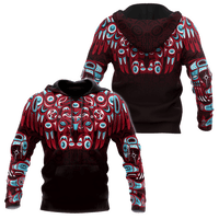 Native American Bear Northwest Pacific Native American Customized Hoodie - Wonder Print Shop