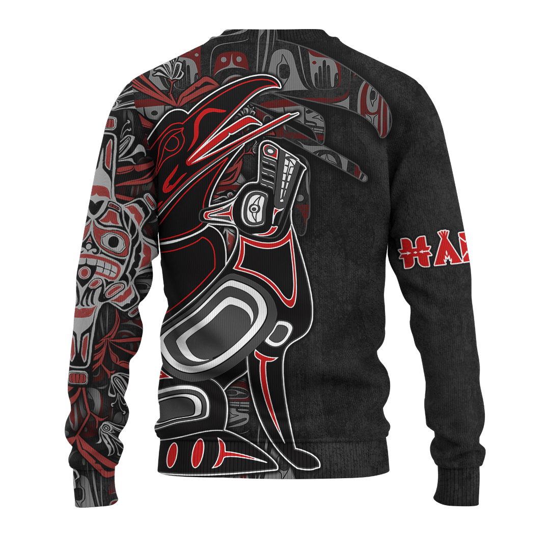 raven-and-wolf-native-american-pacific-northwest-style-customized-all-over-printed-sweater