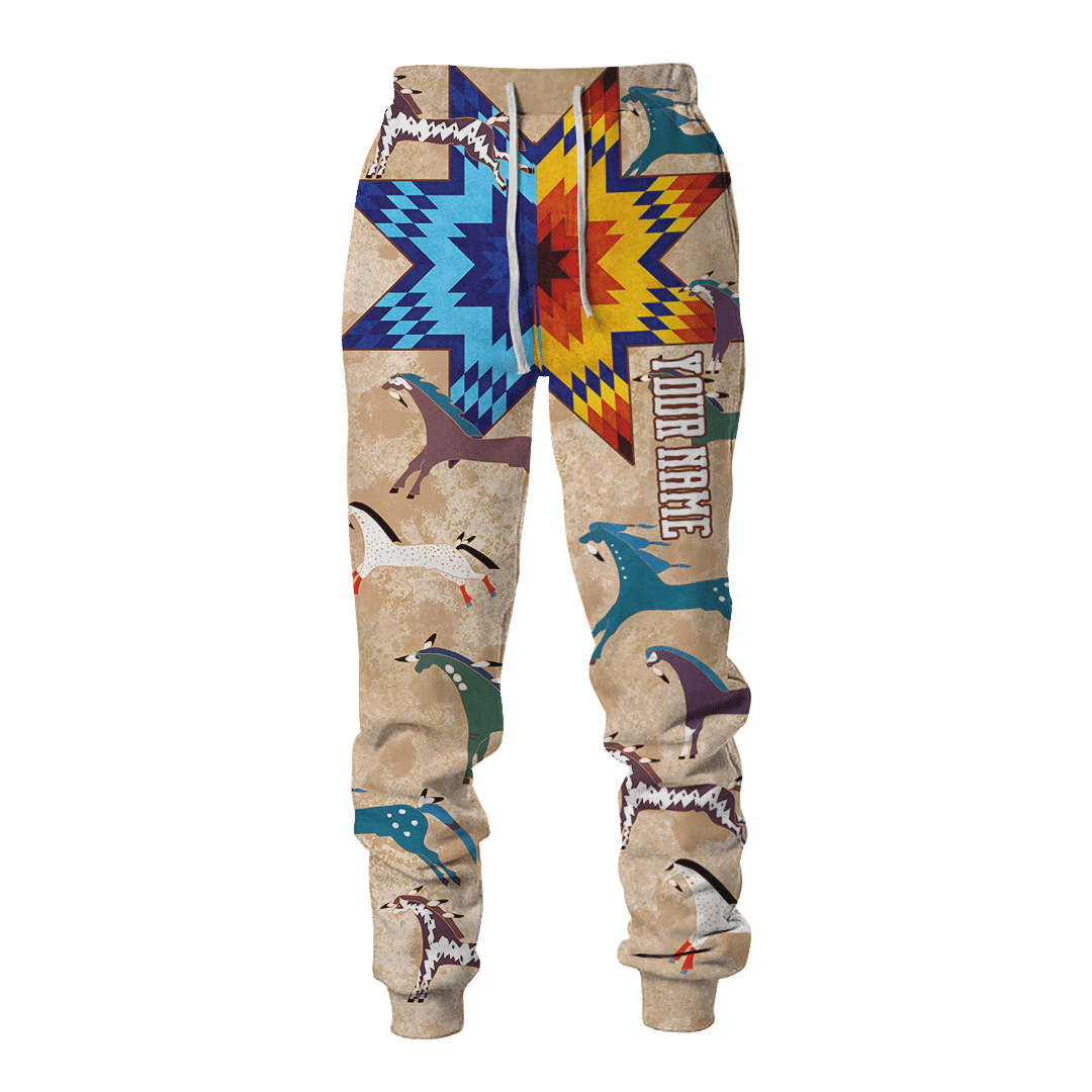 native-american-indian-horse-with-native-star-ledger-art-customized-3d-all-over-printed-sweatpants