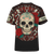 (Custom Personalised) Aztec Maya Mexico OwlSugar Skull Day Of The Dead Shirt T Shirt - Wonder Print Shop