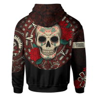 Aztec Maya Mexico OwlSugar Skull Day Of The Dead 3d All Over Printed Hoodie - Wonder Print Shop