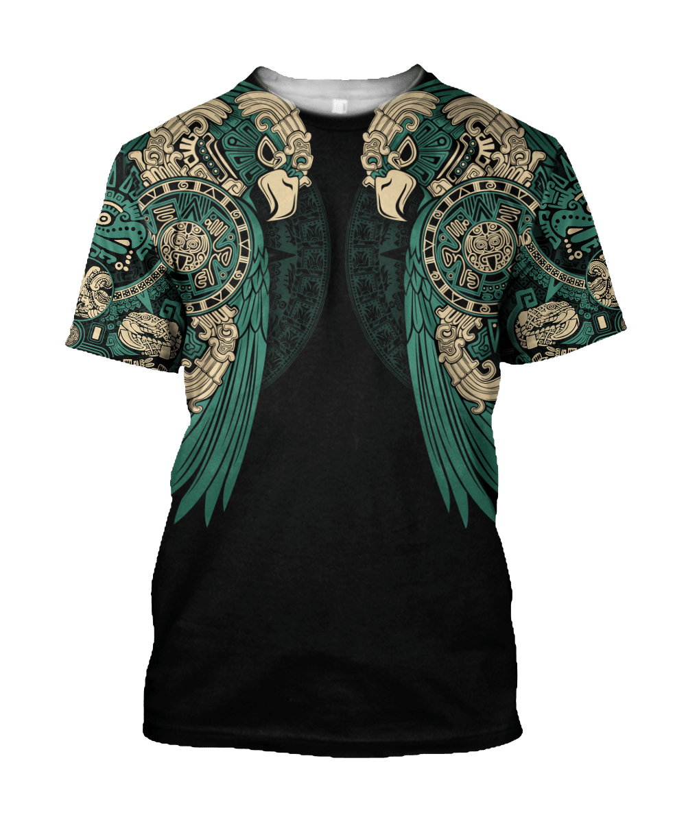 mexico-aztec-eagle-warrior-sun-stone-maya-aztec-customized-3d-all-over-printed-t-shirt