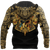 Mexico Aztec Skull Warrior Sun Stone All Over Printed Hoodie Unisex - Wonder Print Shop