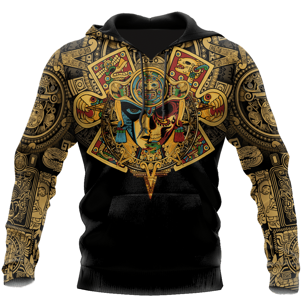 mexico-aztec-skull-warrior-sun-stone-all-over-printed-unisex-hoodie