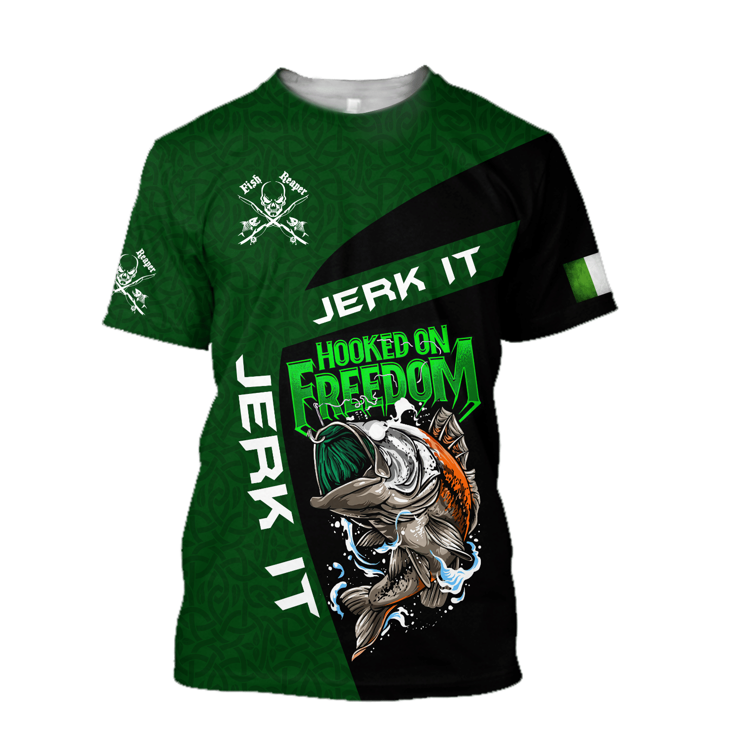 ireland-fishing-stpatrick-day-irish-3d-print-t-shirt