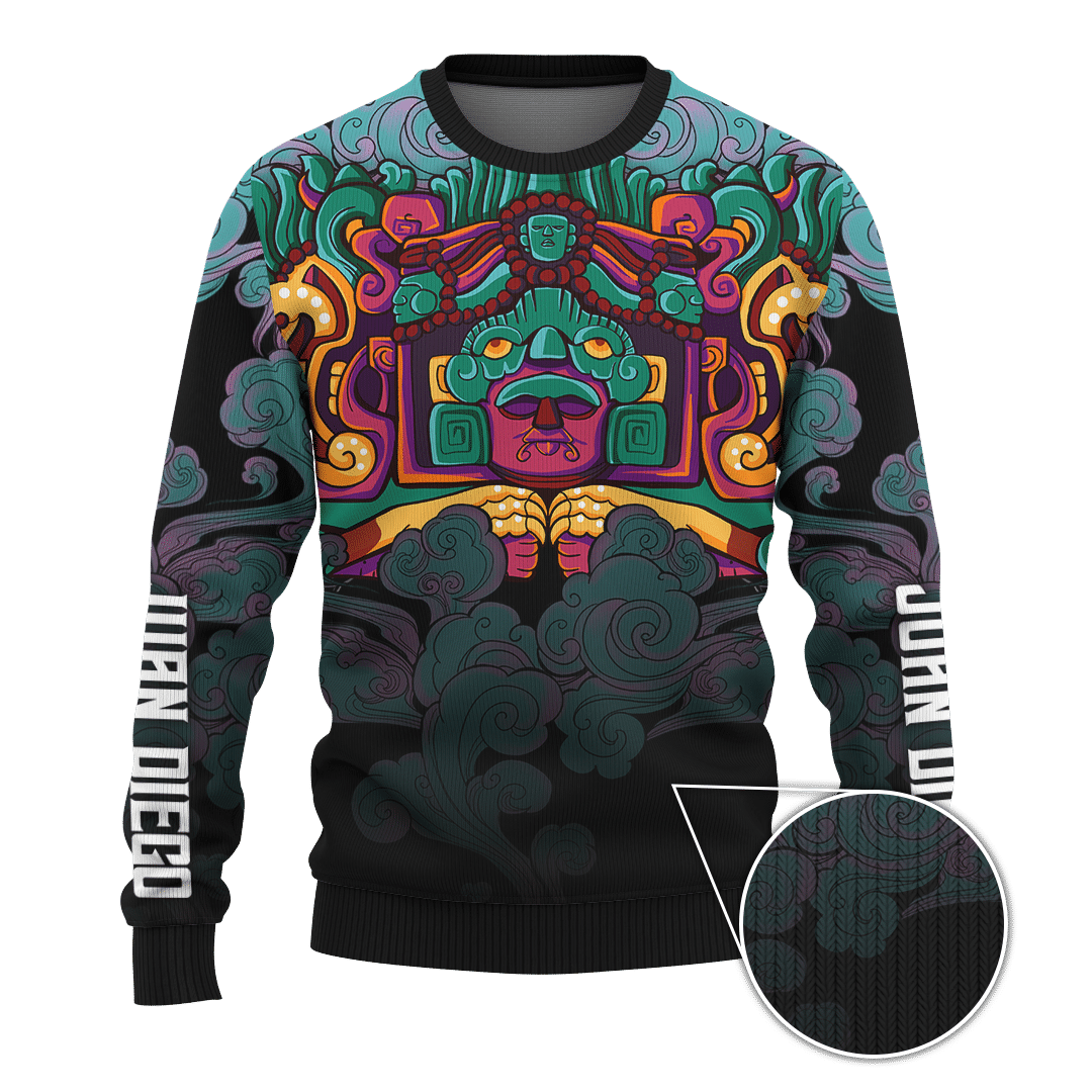 aztec-mexico-honduras-copan-aztec-mexican-mural-art-customized-3d-all-over-printed-sweater