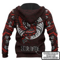 Haida Art Hummingbird Native American Pacific Northwest Style Customized All Over Printed Hoodie - Wonder Print Shop