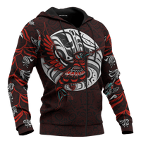 Haida Art Hummingbird Native American Pacific Northwest Style Customized All Over Printed Hoodie - Wonder Print Shop