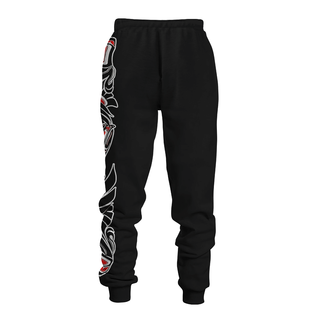 animals-native-american-pacific-northwest-style-customized-all-over-printed-sweatpants