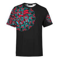 Raven Man Native American Pacific Northwest Style Customized All Over Printed T Shirt - Wonder Print Shop