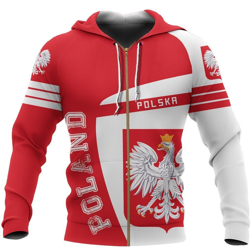Poland Sport Hoodie - Wonder Print Shop