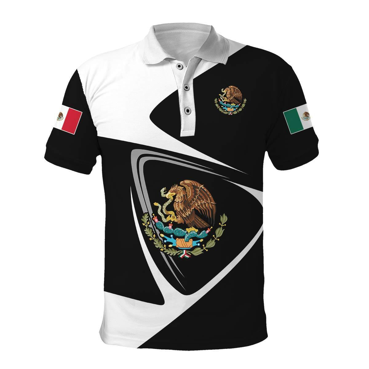 Mexico Customize 3D All Over Printed Polo Shirt - Wonder Print Shop