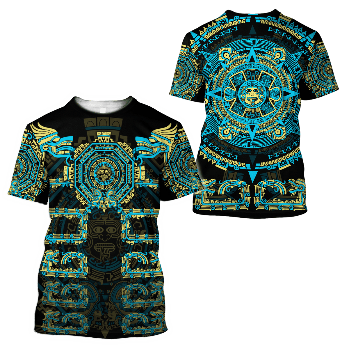 Aztec Mexico T Shirt - Wonder Print Shop