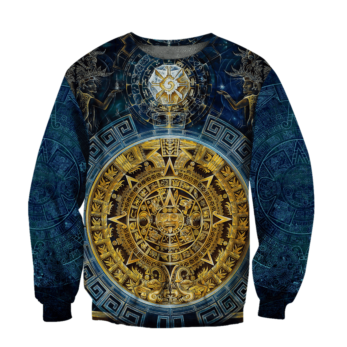 Aztec Mexico 3D All Over Printed Unisex Sweatshirt - Wonder Print Shop