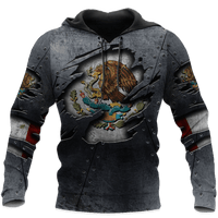 Mexico 3D All Over Printed Hoodie - Wonder Print Shop