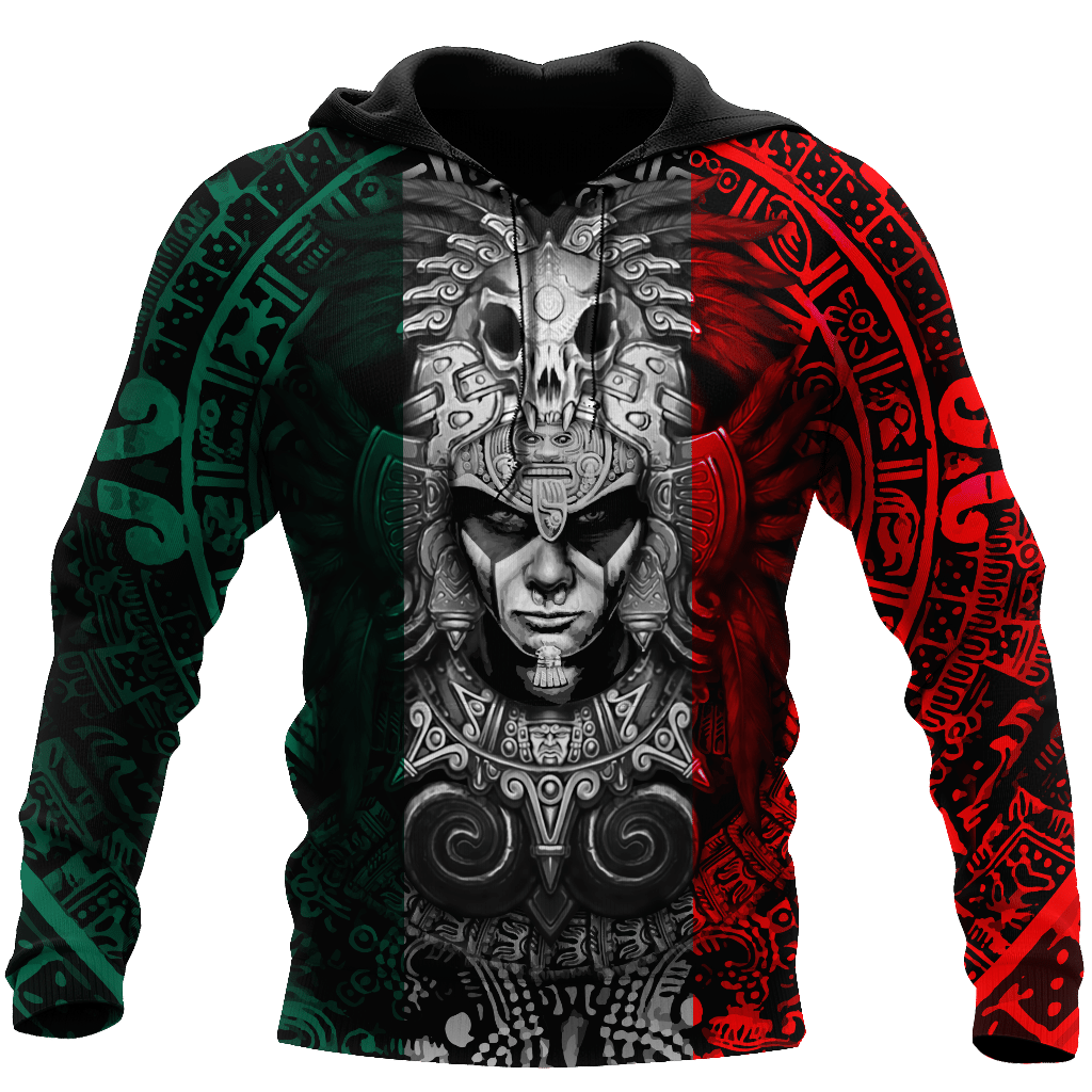 aztec-warrior-mexico-3d-all-over-printed-hoodie