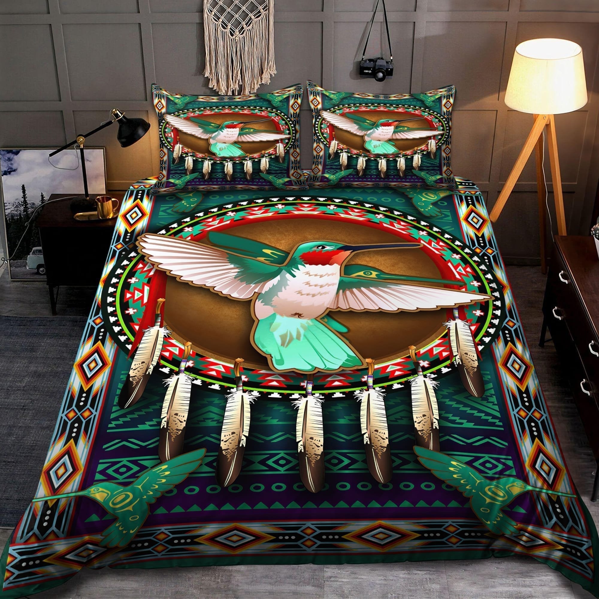 bird-mix-dreamcatcher-native-american-all-over-printed-bedding-set