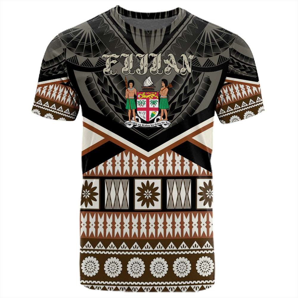 Fiji T Shirt Fiji Masi Coat Of Arms T Shirt LT10 - Wonder Print Shop