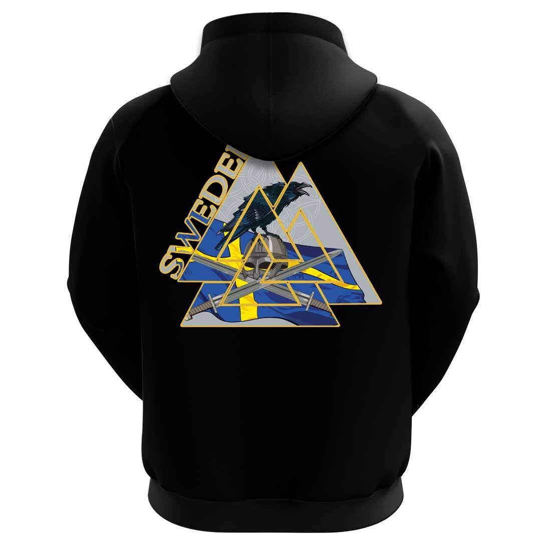 clothing-viking-sweden-valknut-hoodie