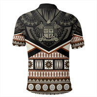 Fiji Polo Shirt Fiji Masi Polo Shirt Coat Of Arms LT10 - Wonder Print Shop