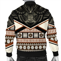Wonder Print Shop Fiji Jacket - Fiji Masi Coat Of Arms Bomber Jacket LT10 - Wonder Print Shop
