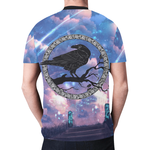 Viking T Shirt Raven Of Viking RLT12 - Wonder Print Shop