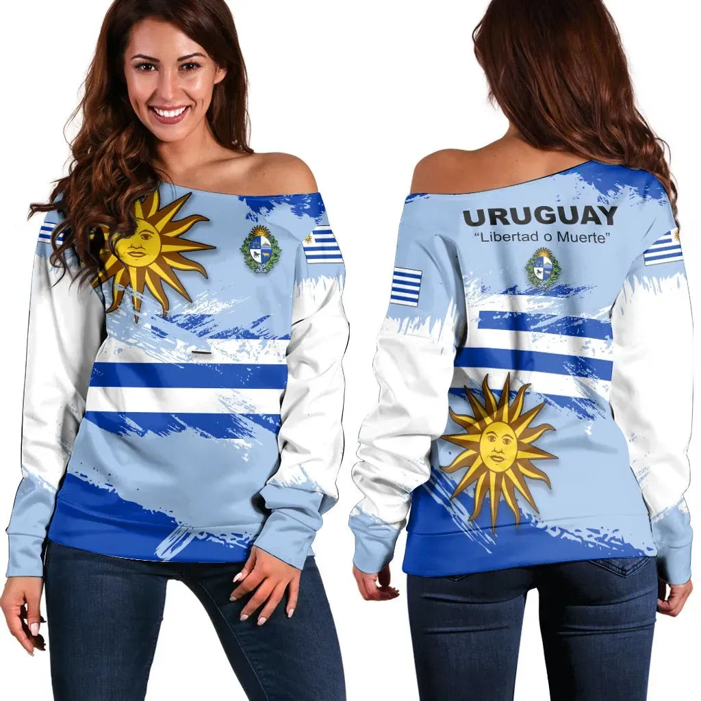 uruguay-off-shoulder-sweater-uruguay-flag-brush
