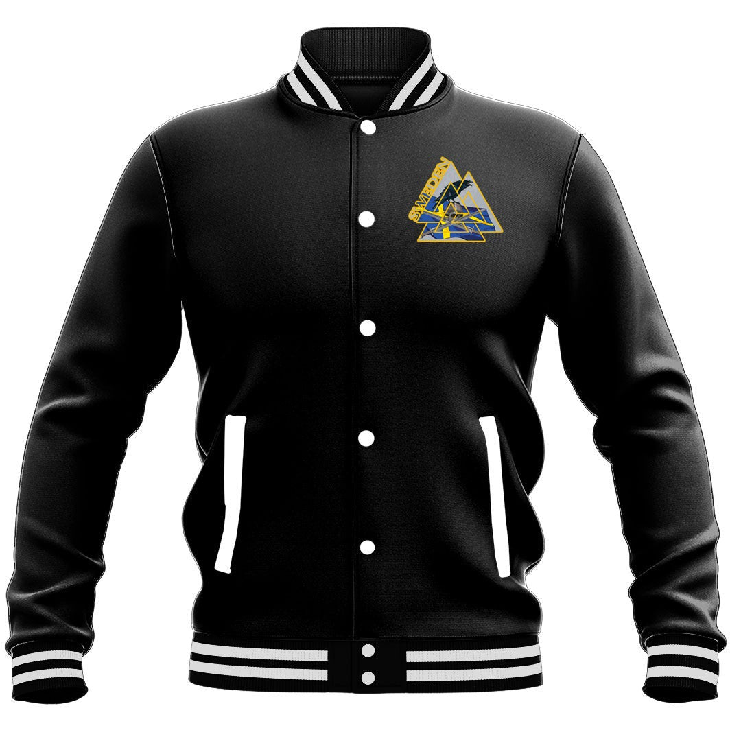 Clothing Viking Sweden Valknut Baseball Jacket RLT7 - Wonder Print Shop
