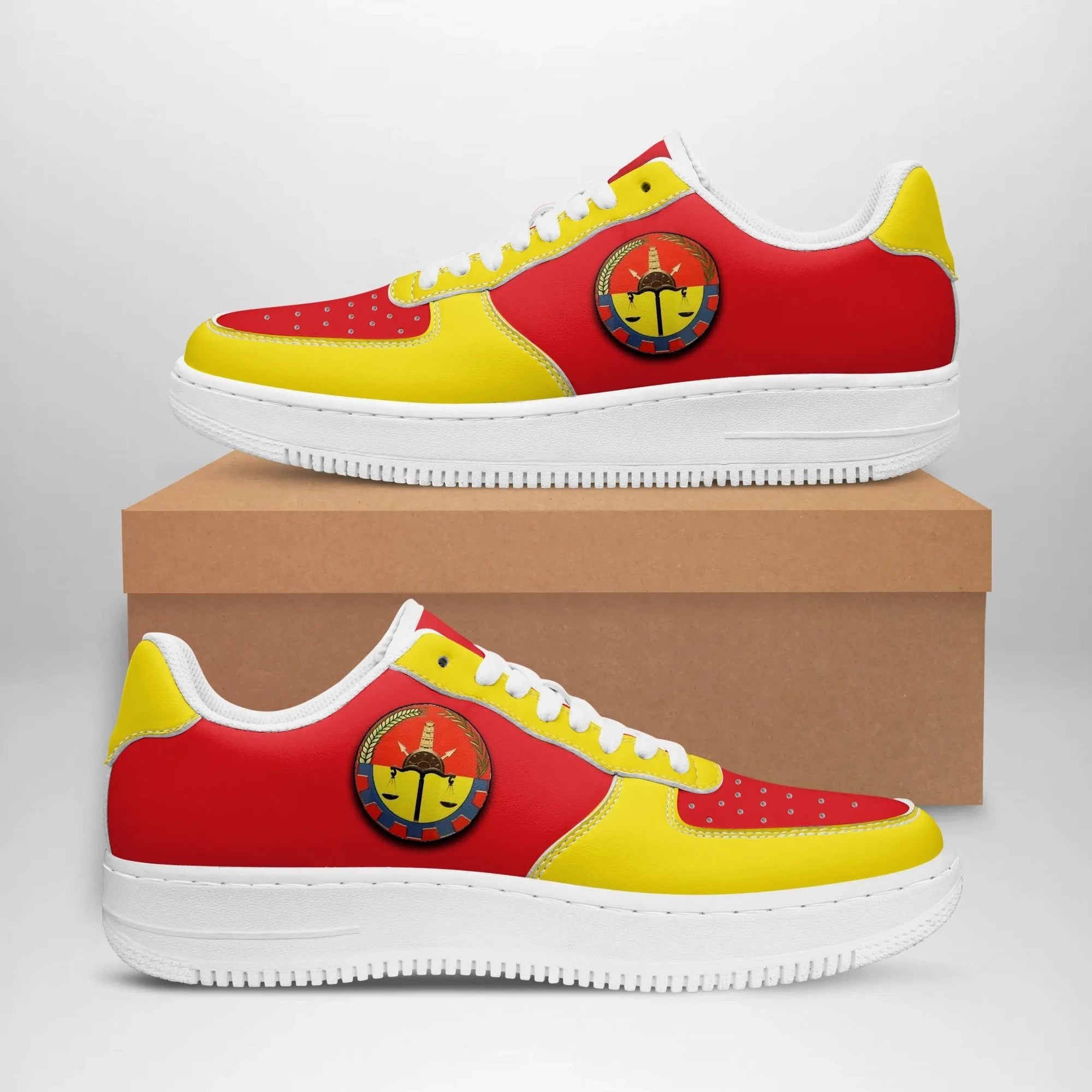 Tigray Region Sneakers Like Air Force 1 (Women/Men) RLT13 - Wonder Print Shop