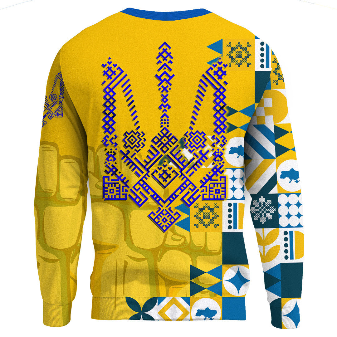 Ukraine Sweatshirt Make Ukraine Great Again RLT6 - Wonder Print Shop