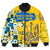 Ukraine Bomber Jacket Make Ukraine Great Again RLT6 - Wonder Print Shop