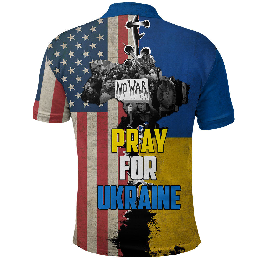 Love Ukraine Polo Shirt RLT6 - Wonder Print Shop