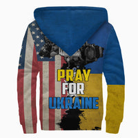 Love Ukraine Sherpa Hoodies RLT6 - Wonder Print Shop