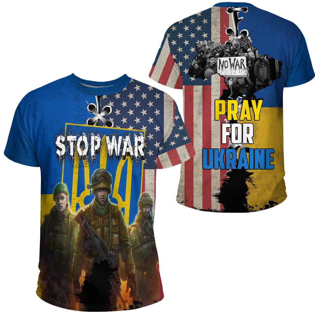 Love Ukraine T Shirt RLT6 - Wonder Print Shop