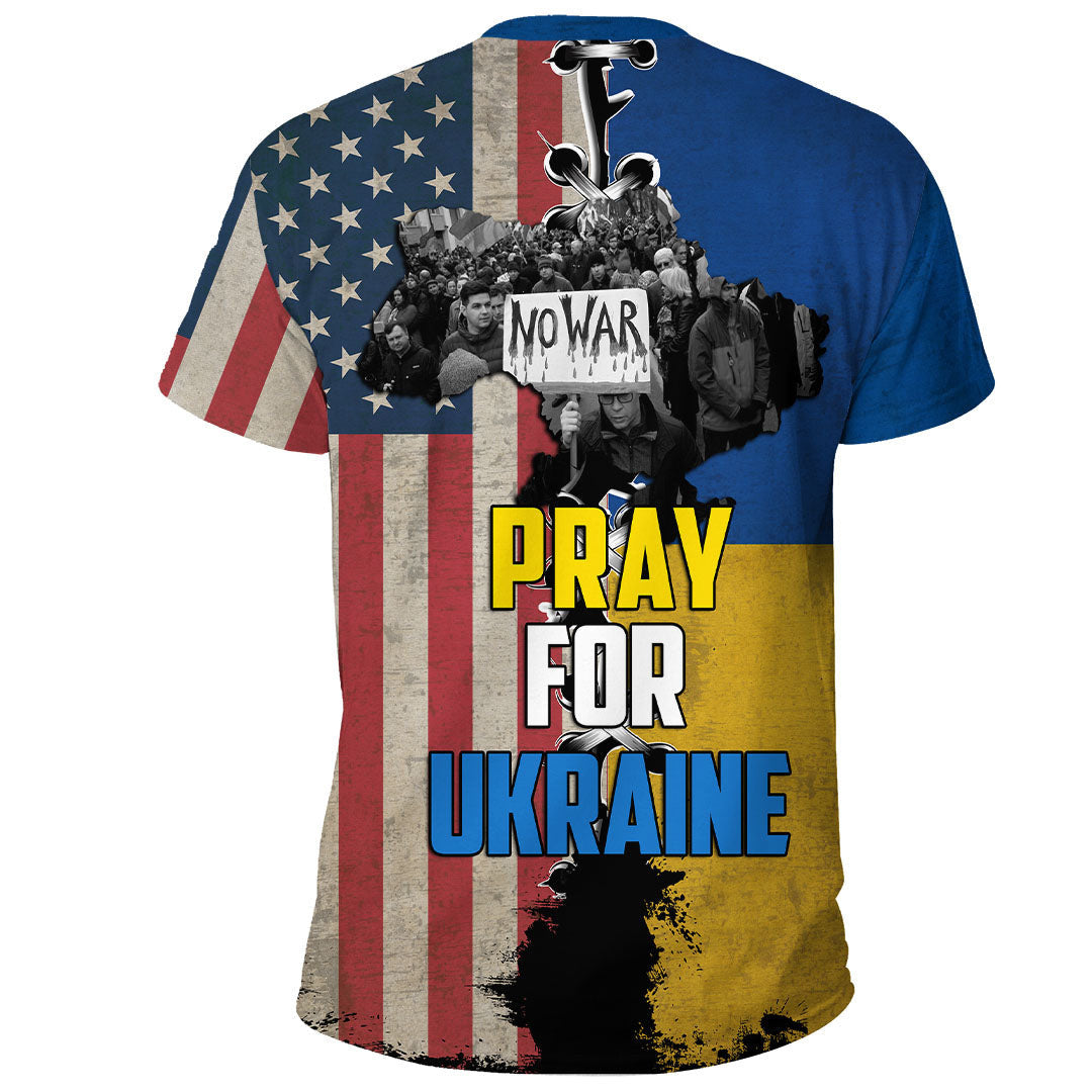 Love Ukraine T Shirt RLT6 - Wonder Print Shop