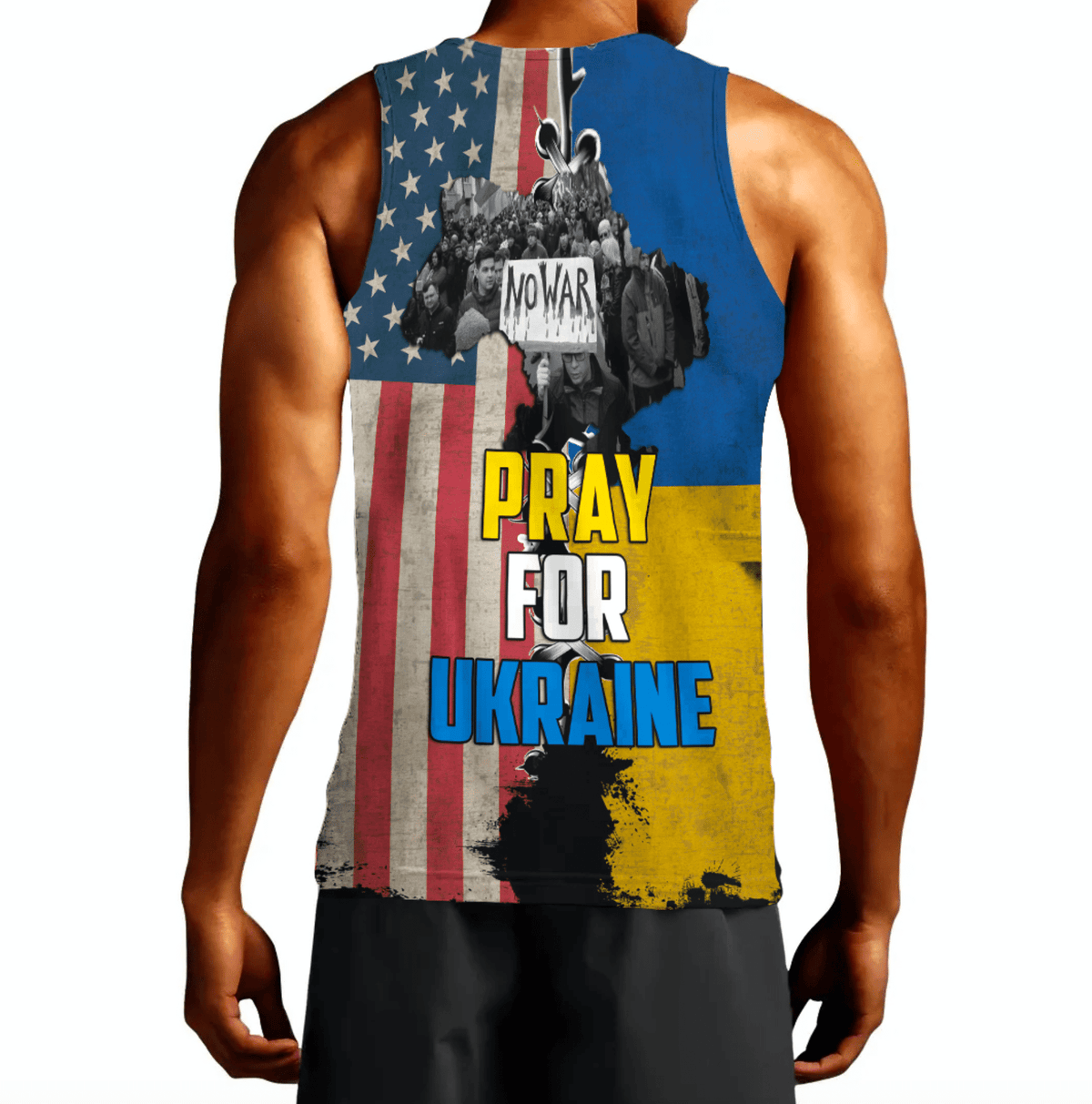 Love Ukraine Tank Top RLT6 - Wonder Print Shop