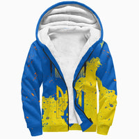 We Stand With Ukraine Sherpa Hoodies RLT7 - Wonder Print Shop