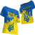 We Stand With Ukraine Off Shoulder T shirt RLT7 - Wonder Print Shop