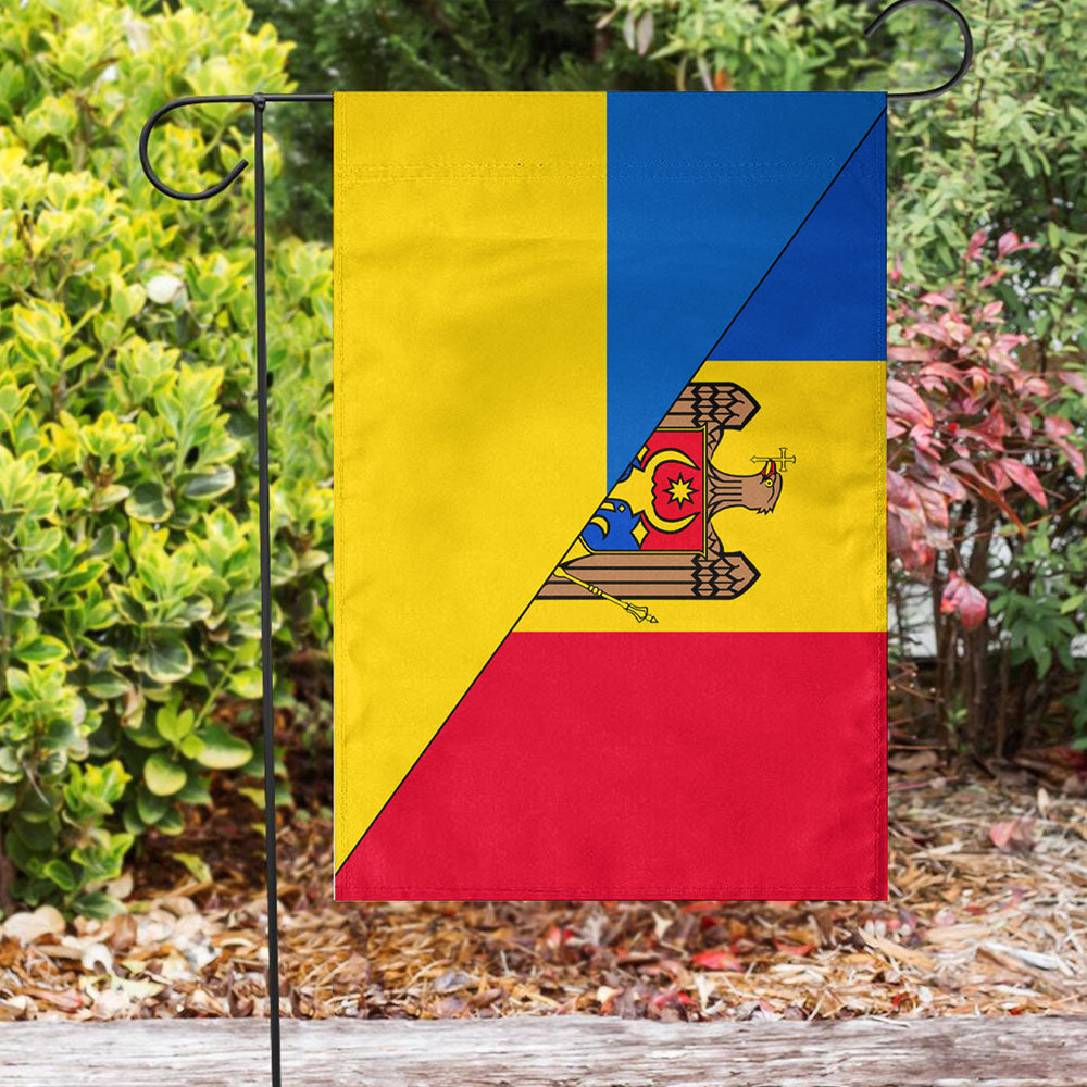 Wonder Print Shop Flag - Moldova Flag With Ukraine Flag A31 RLT13 - Wonder Print Shop