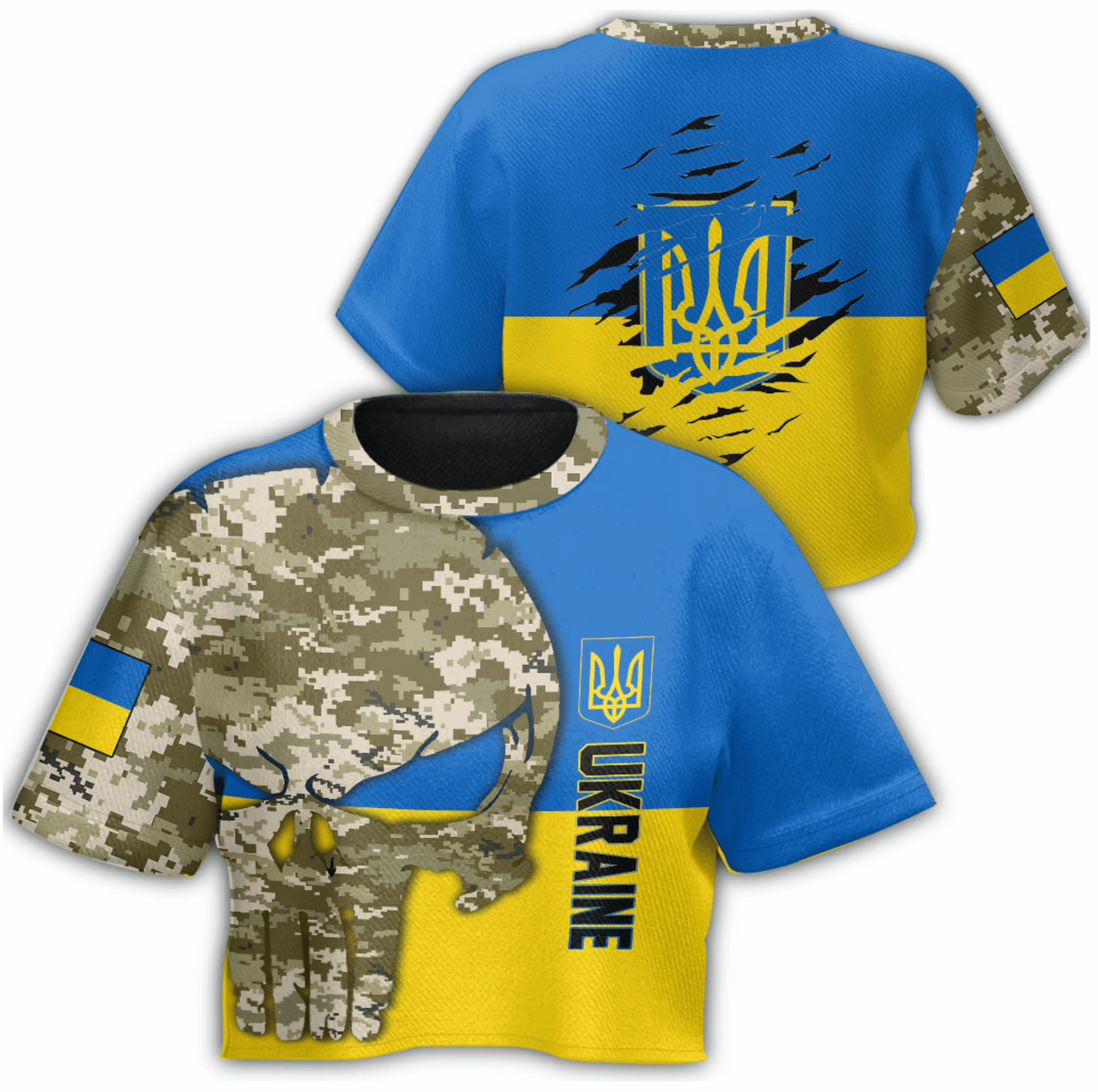 ukraine-camo-skull-croptop-t-shirt