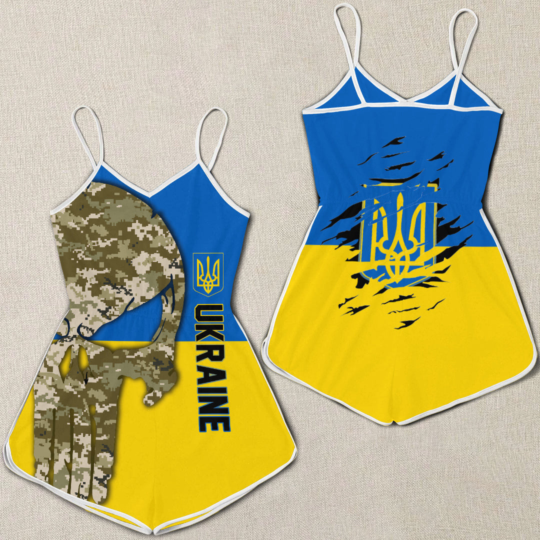 ukraine-camo-skull-women-rompers