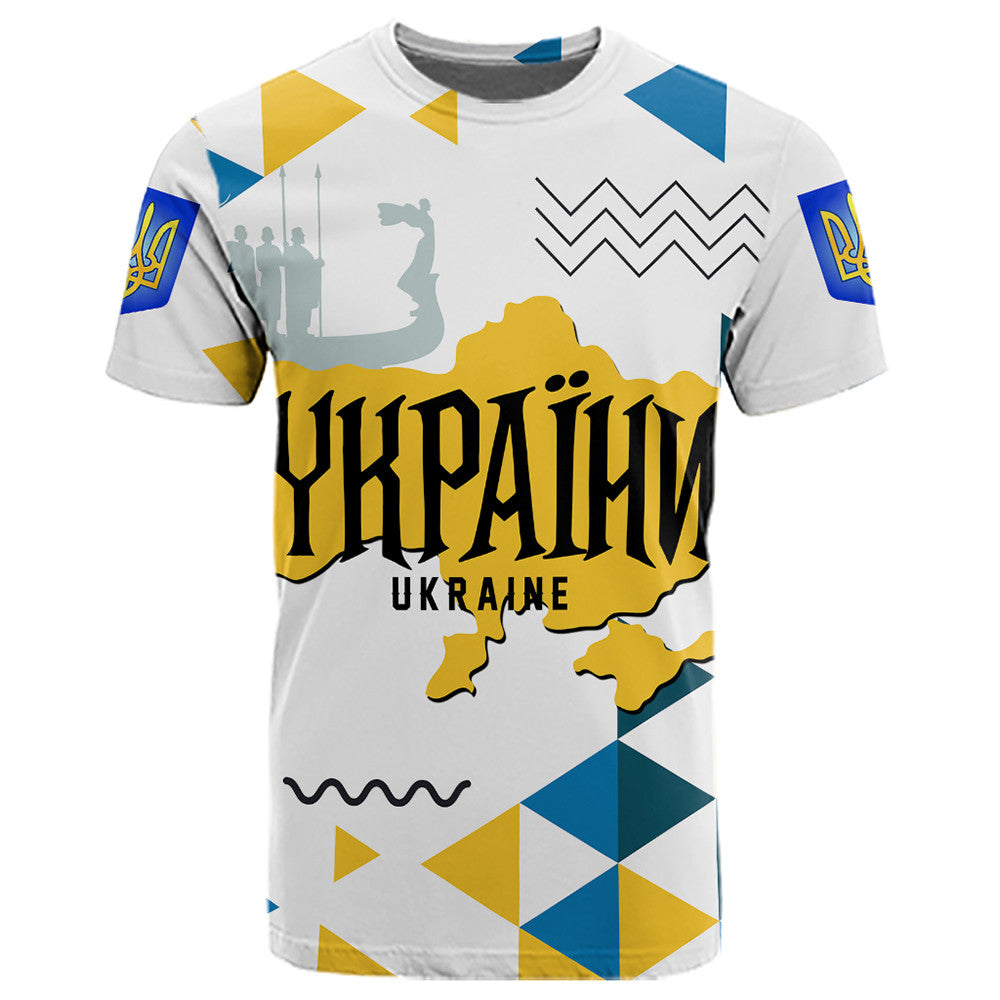 Ukraine T Shirt Ukraine Geo Style T Shirt LT10 - Wonder Print Shop