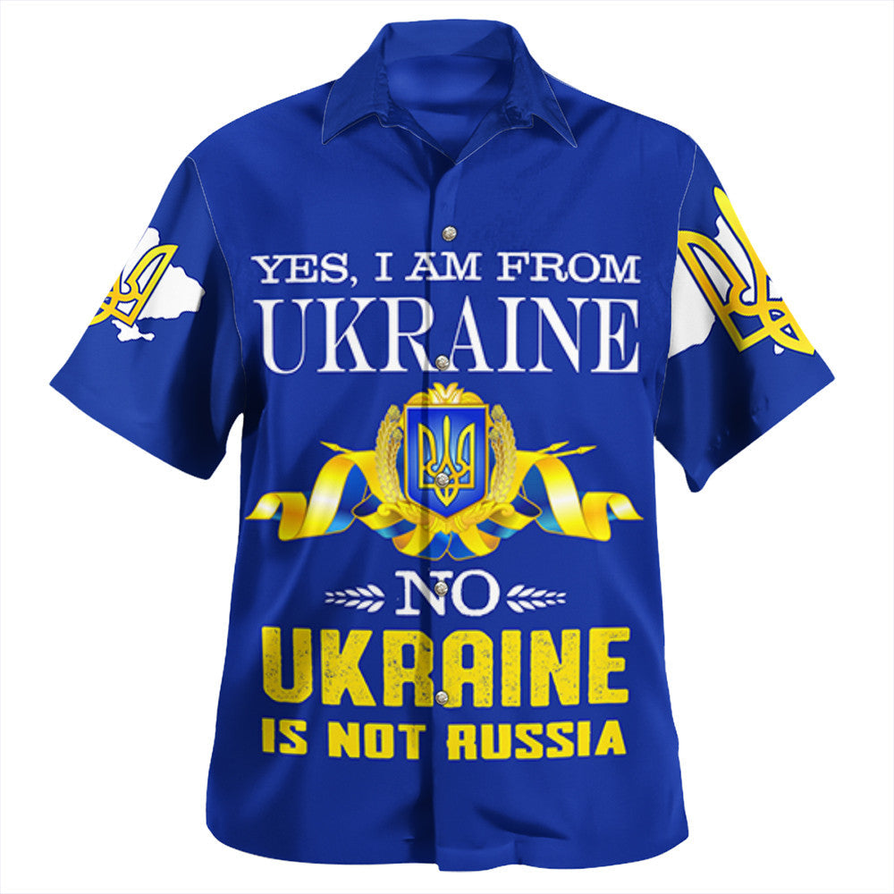 Ukraine Hawaiian Shirt Ukraine Not Russia Hawaiian Shirt LT10 - Wonder Print Shop