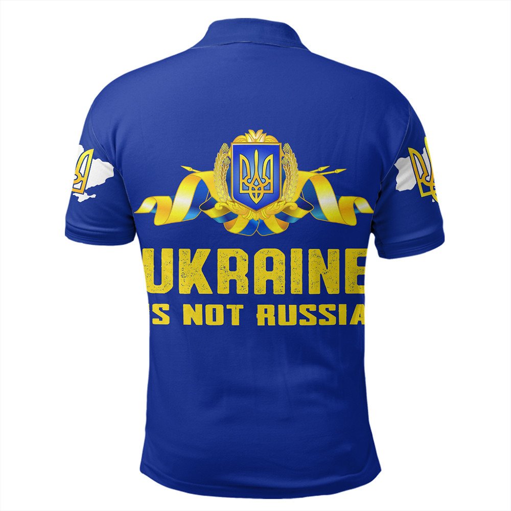 Ukraine Polo Shirt Ukraine Not Russia Polo Shirt LT10 - Wonder Print Shop