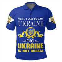 Ukraine Polo Shirt Ukraine Not Russia Polo Shirt LT10 - Wonder Print Shop
