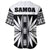 Wonder Print Shop Baseball Jersey - Samoa Black Saturday Baseball Jersey LT10 - Wonder Print Shop