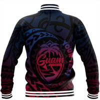 Wonder Print Shop Jacket - Guam Rising Style Baseball Jacket LT10 - Wonder Print Shop
