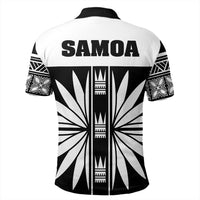 Samoa Polo Shirt Black Saturday LT10 - Wonder Print Shop