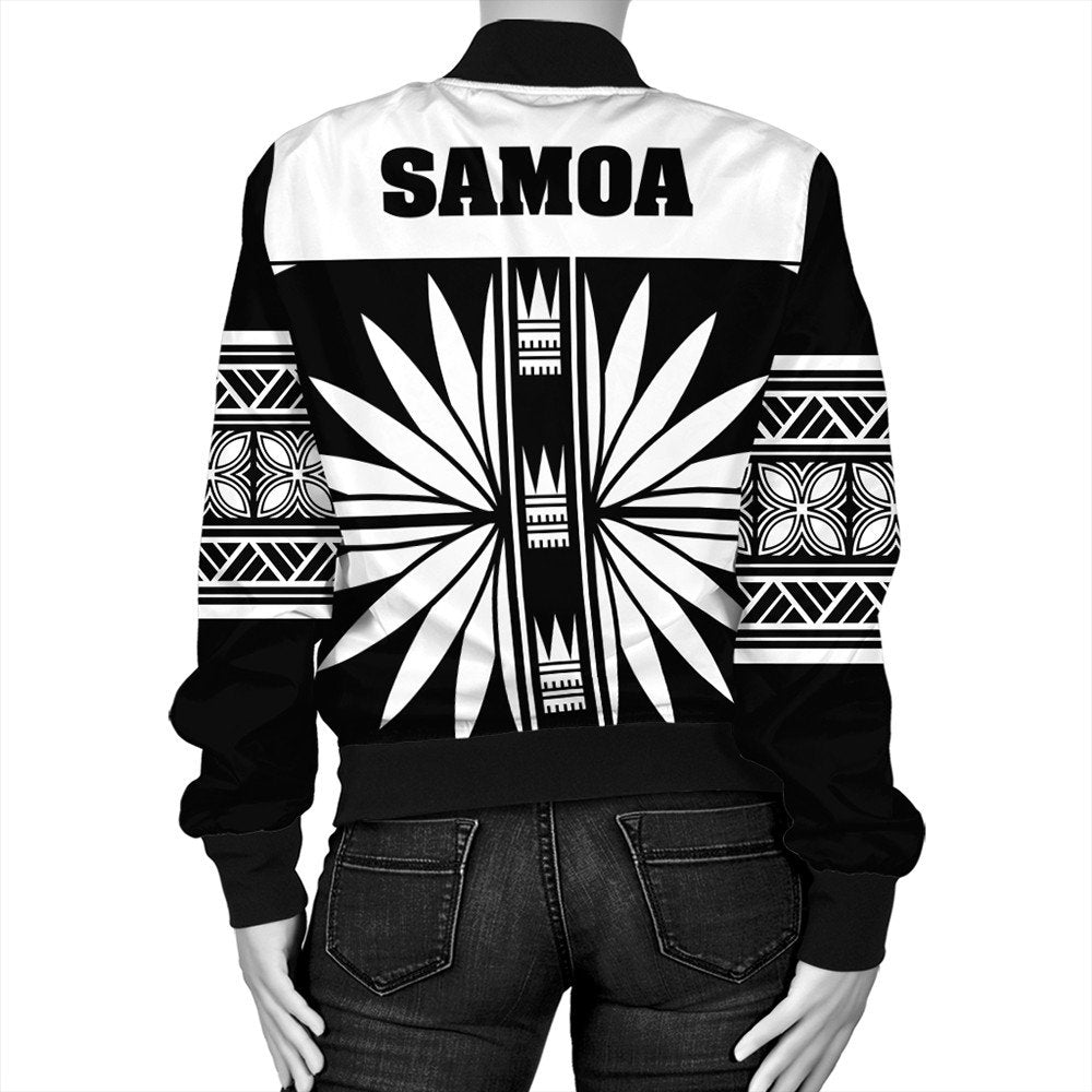 Wonder Print Shop Jacket - Samoa Black Saturday Bomber Jacket LT10 - Wonder Print Shop