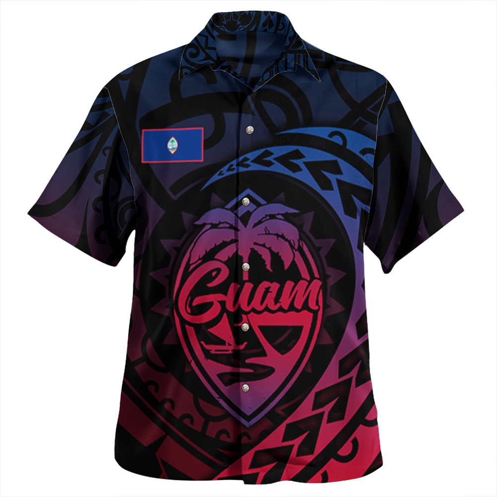 Wonder Print Shop Hawaiian Shirt - Guam Rising Style Hawaiian Shirt LT10 - Wonder Print Shop